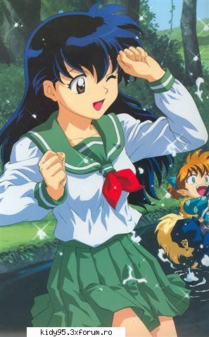 inuyasha - una cu kagome,my favourite - Poze anime